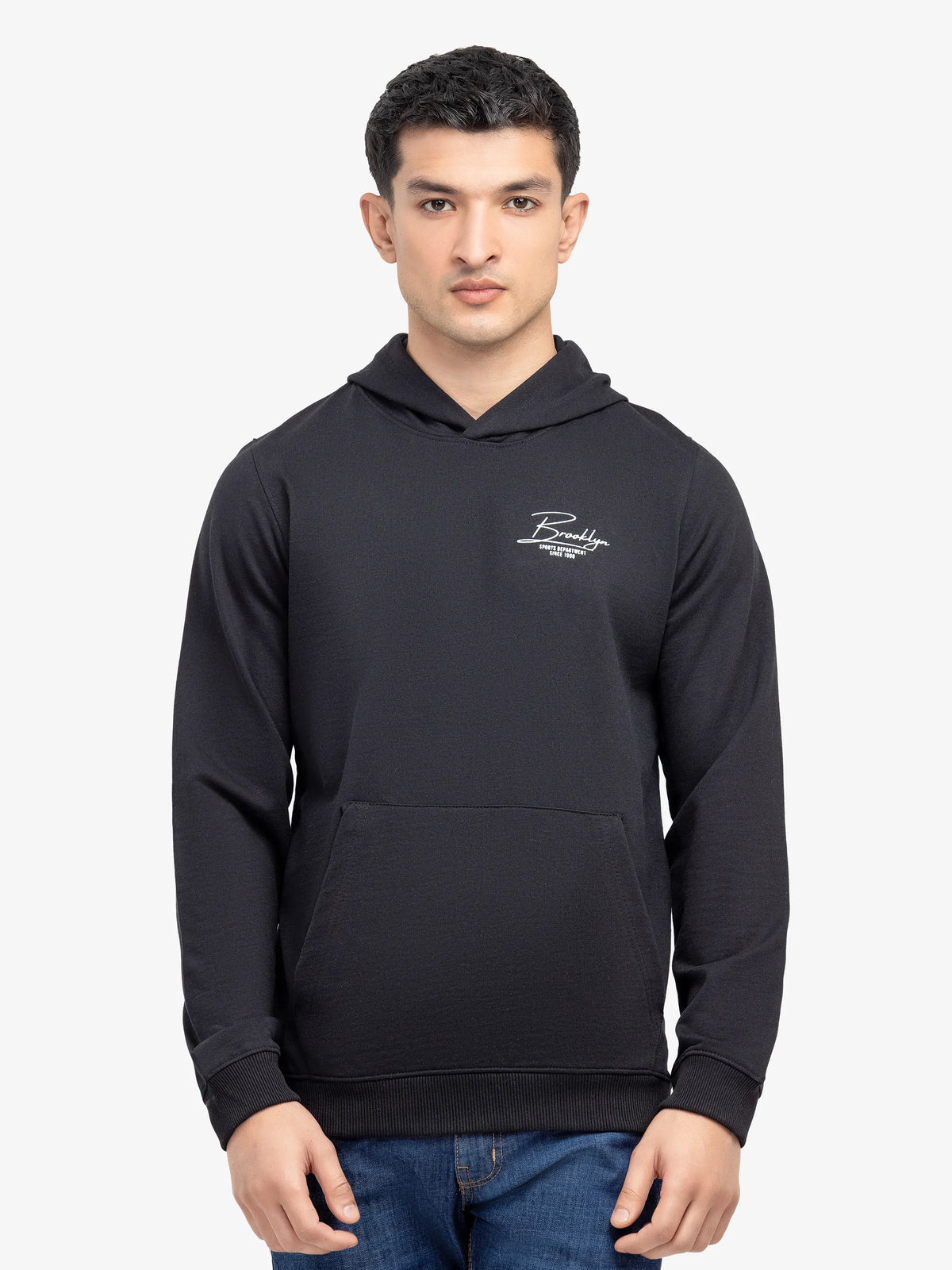 Men's Black Hoodie - EMTH24-002