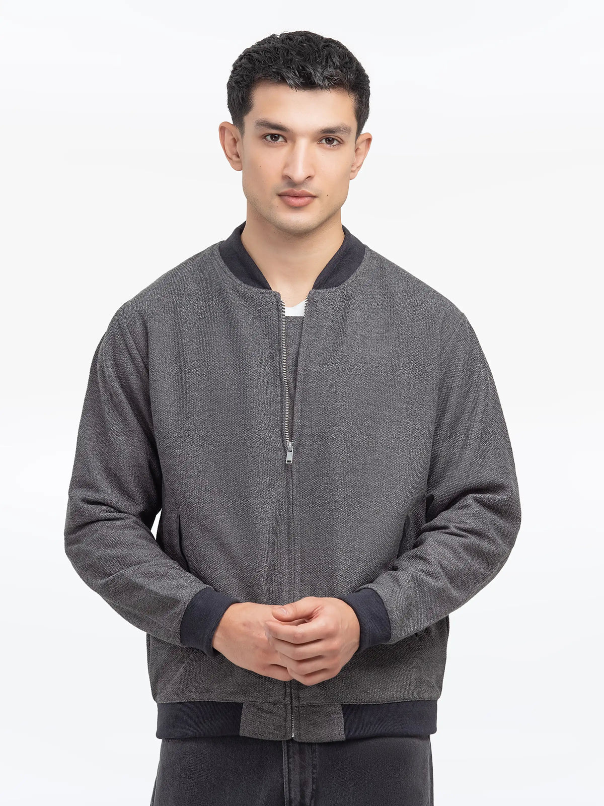 Men's Dark Grey Jacket - EMTJK5-001